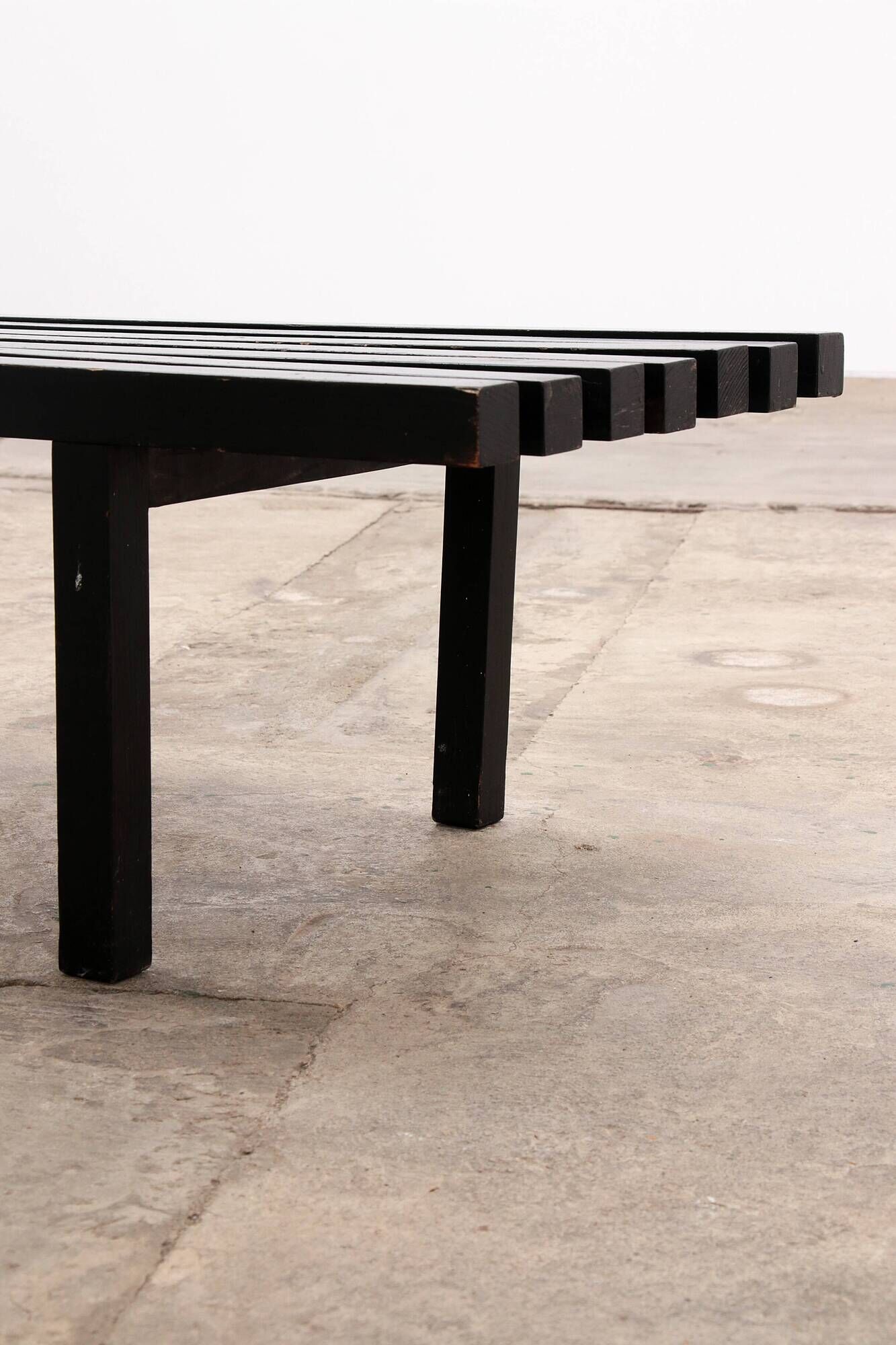 1970s Slatted bench by Gijs Bakker and Wim Wilson for Castelijn, the Netherlands