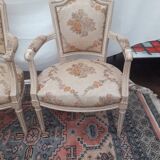 Lot of Louis XVI style armchairs
