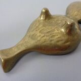 Brutalist Bronze Candleholder by Michael Harjes, 1960s