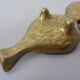 Brutalist Bronze Candleholder by Michael Harjes, 1960s