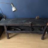 Workbench furniture old console shelf