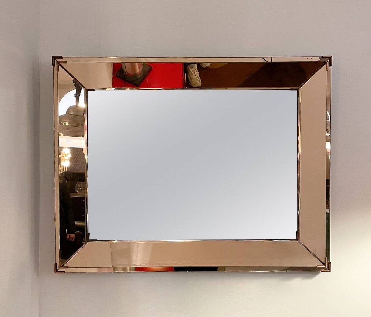 Mid-Century Modern Mirror, 1940s