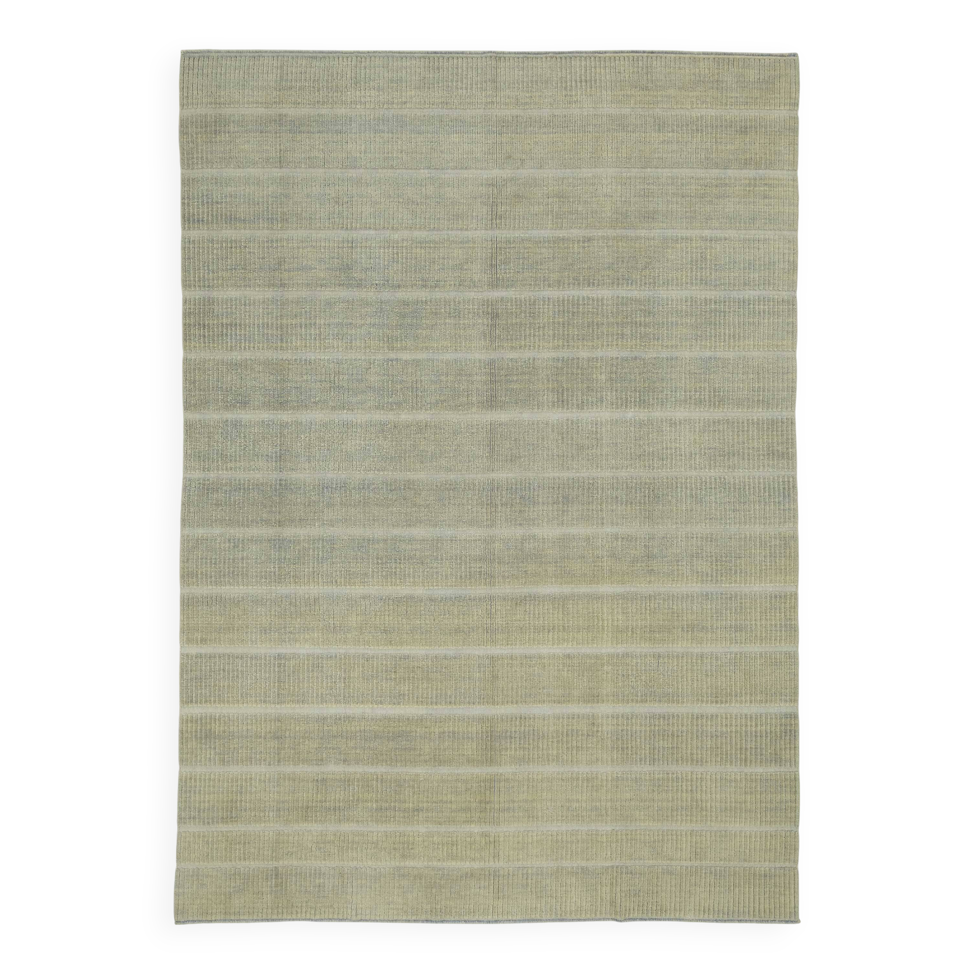 Tapis Oushak turc fabriqué à la main 228 cm x 313 cm