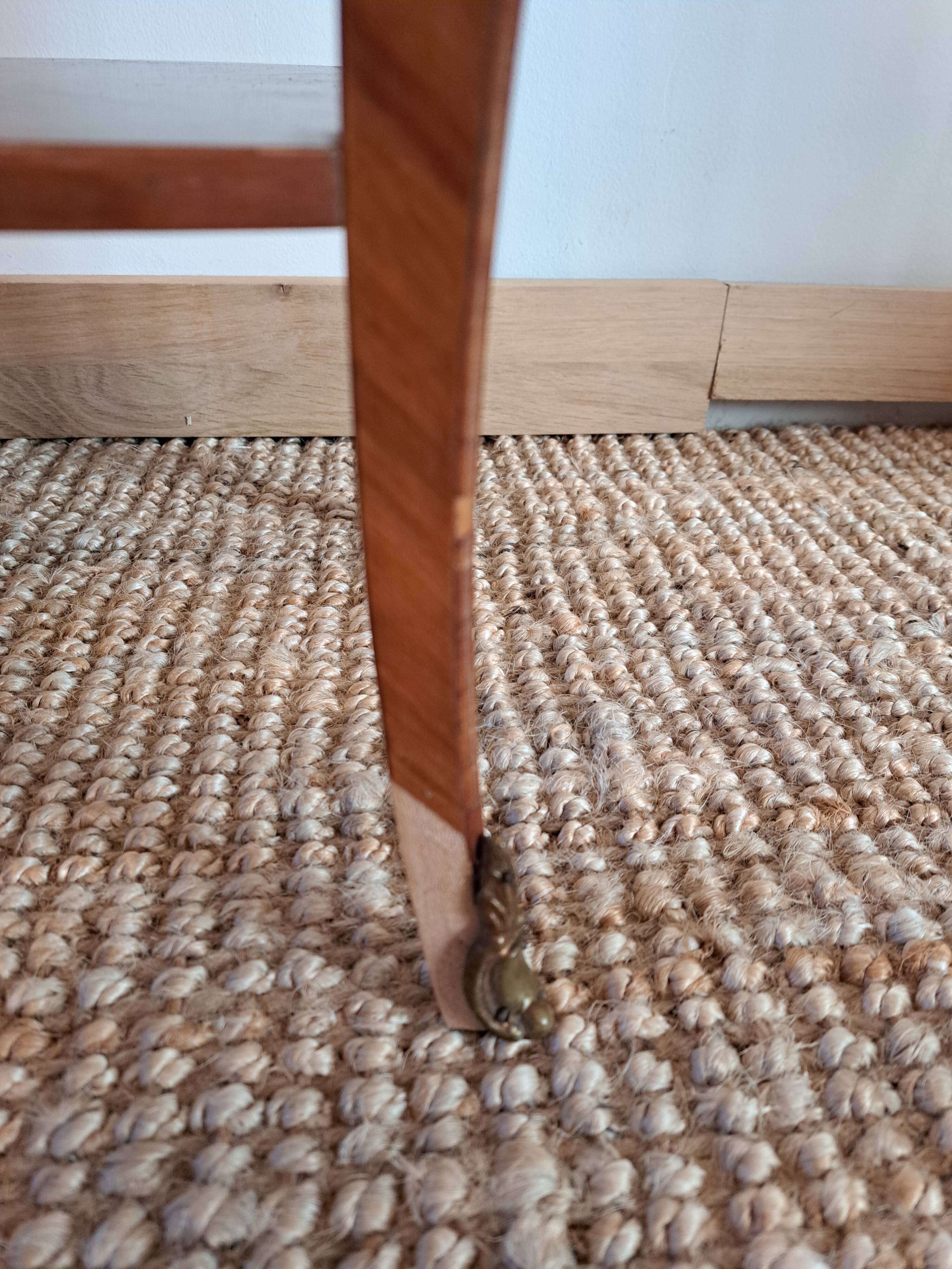 Pair of marquetry tables