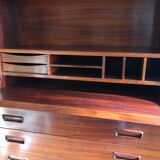 Scandinavian teak secretary desk