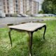 Louis XV style solid marble coffee table - Vintage Rococo