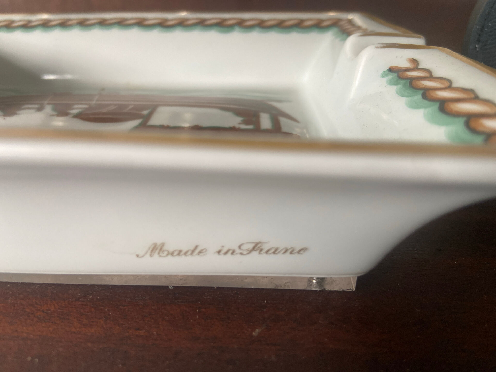 Ashtray tray Hermes Paris