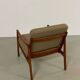 Fauteuils danois en teck par Ole Wanscher années 1960 MidCentury