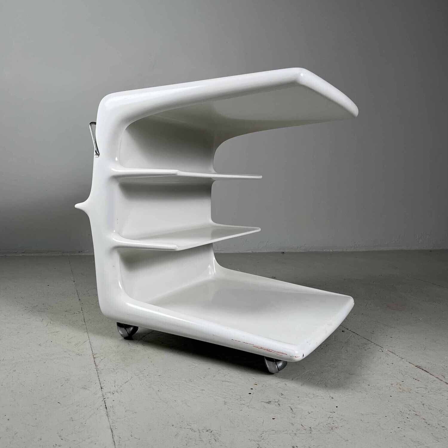 White cart Peter Ghyczy 70s