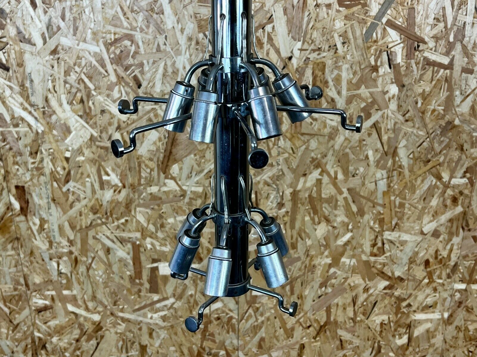 60s 70s Chandelier AV Mazzega Chandelier “Ragnatela” Murano Glass Space Age