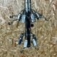 60s 70s Chandelier AV Mazzega Chandelier “Ragnatela” Murano Glass Space Age