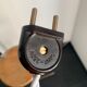 Vintage lamp 1950 industrial workshop factory Super Chrome - 65 cm