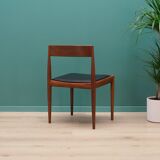 Set of four teak chairs, Danish design, 1970s, designer: Kai Kristiansen, m