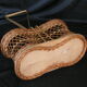 Rattan bottle holder