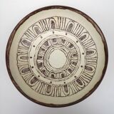 Circular, hollow dish. Ceramic from the 60s-70s