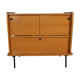 Buffet pour rangement de vinyl, datant des années 1950-1960
