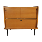 Buffet for storage of vinyl, dating from the 1950-1960