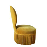 Toad in Velvet Chair