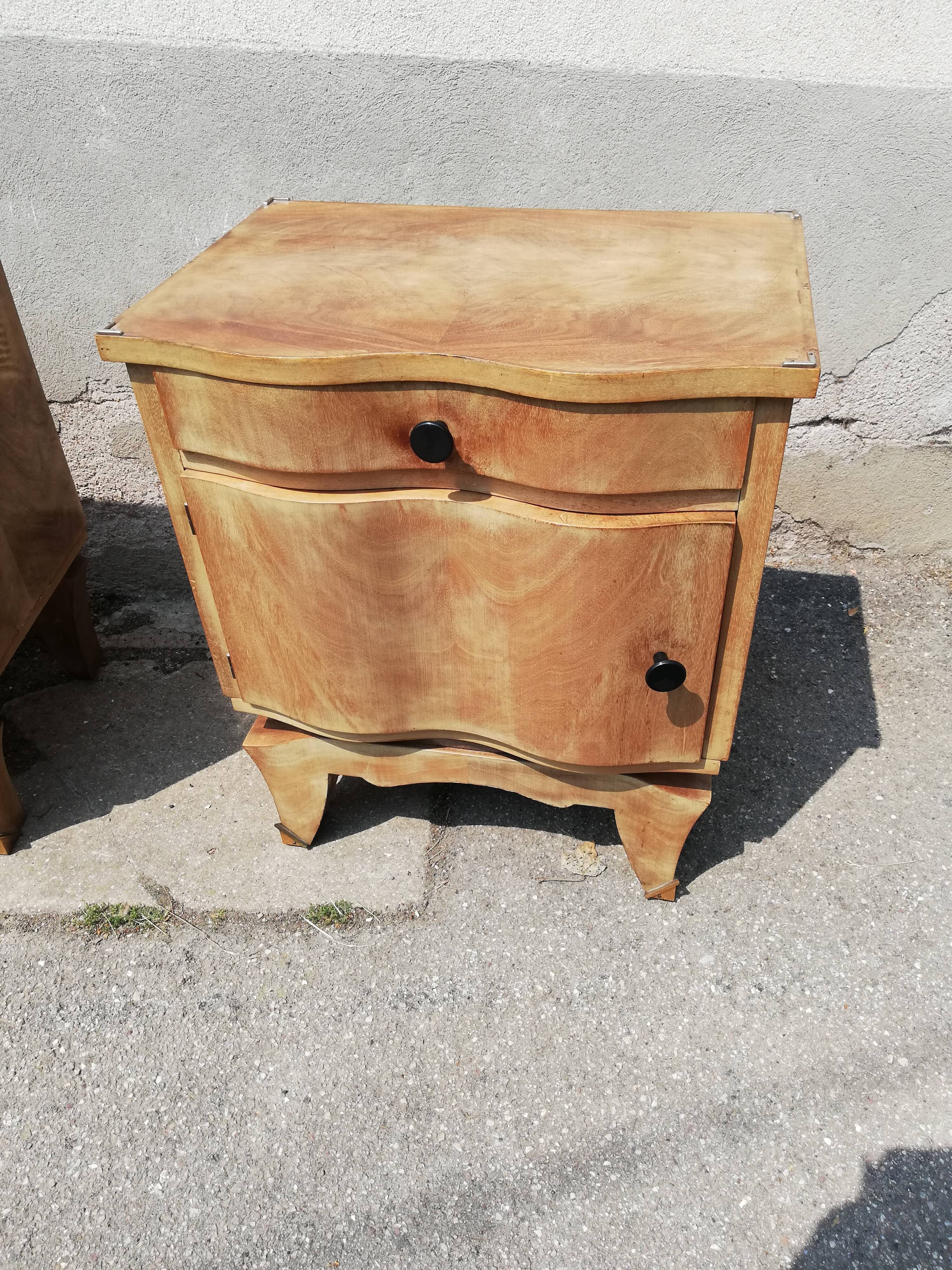 Pair of bedside tables 50 year