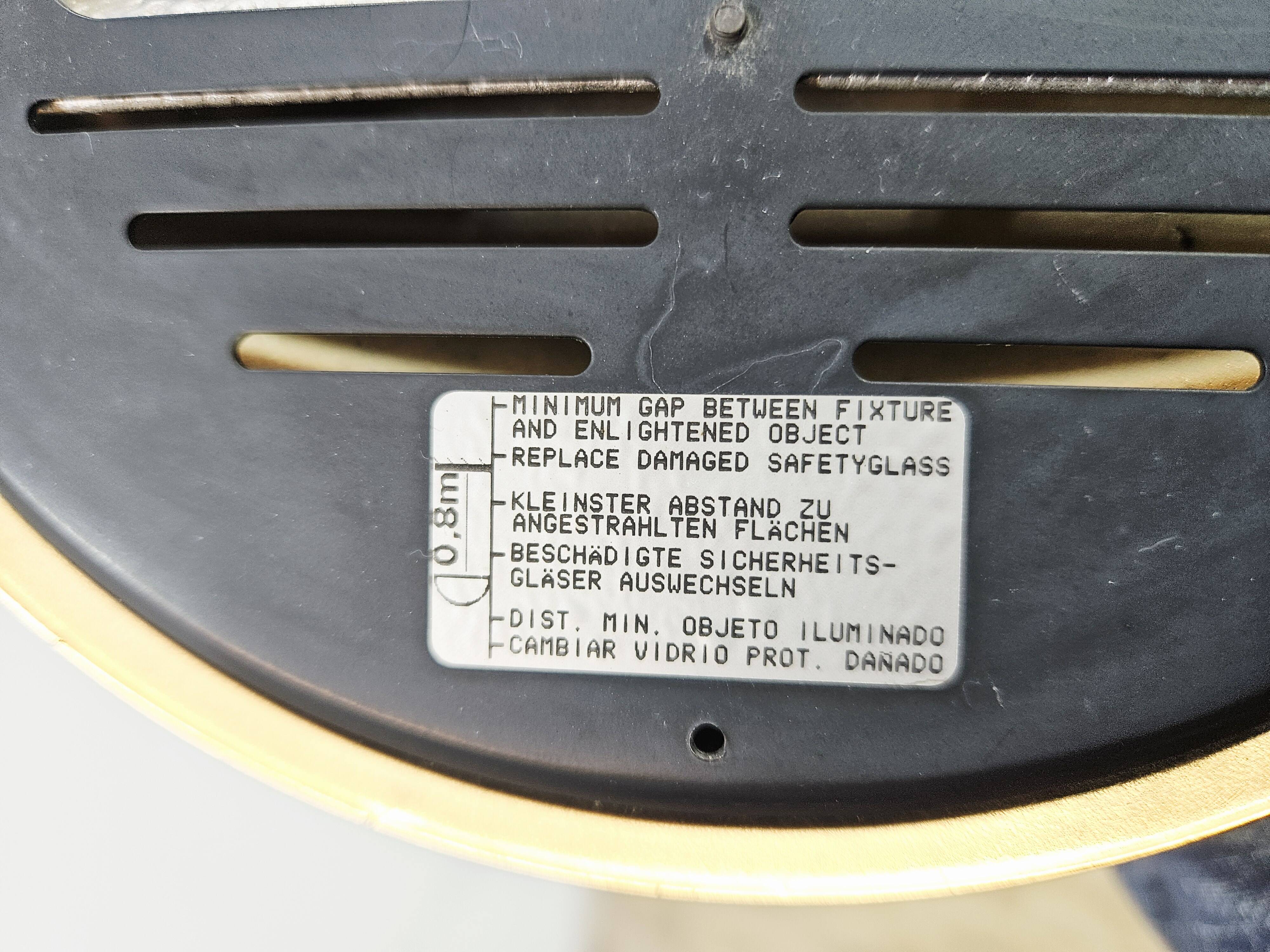 Floor lamp/Estiluz/P-1129/designed by Leonardo Marelli/ 1980s/90s