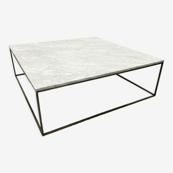 Table basse marbre blanc