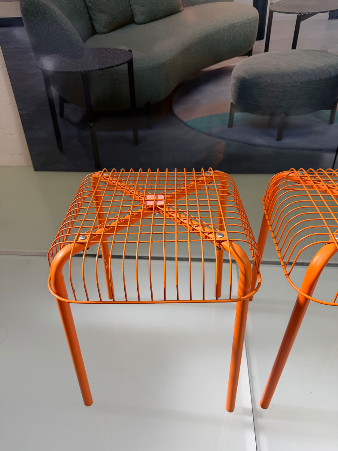 Set of 4 Ikea stools model Vasteron.
