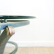 Vintage oval coffee table by Pierre Vandel, 1970s