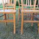 Ensemble de 10 chaises bistrot années 1950-60 vintage