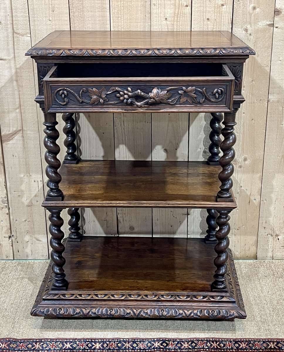 Henry II console in oak early 20th century