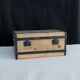 Wooden travel trunk