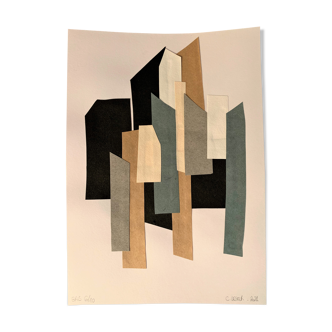 Collage grey series 6/10