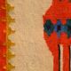 Kilim tapestry by Polish designer M. Domanska 1971