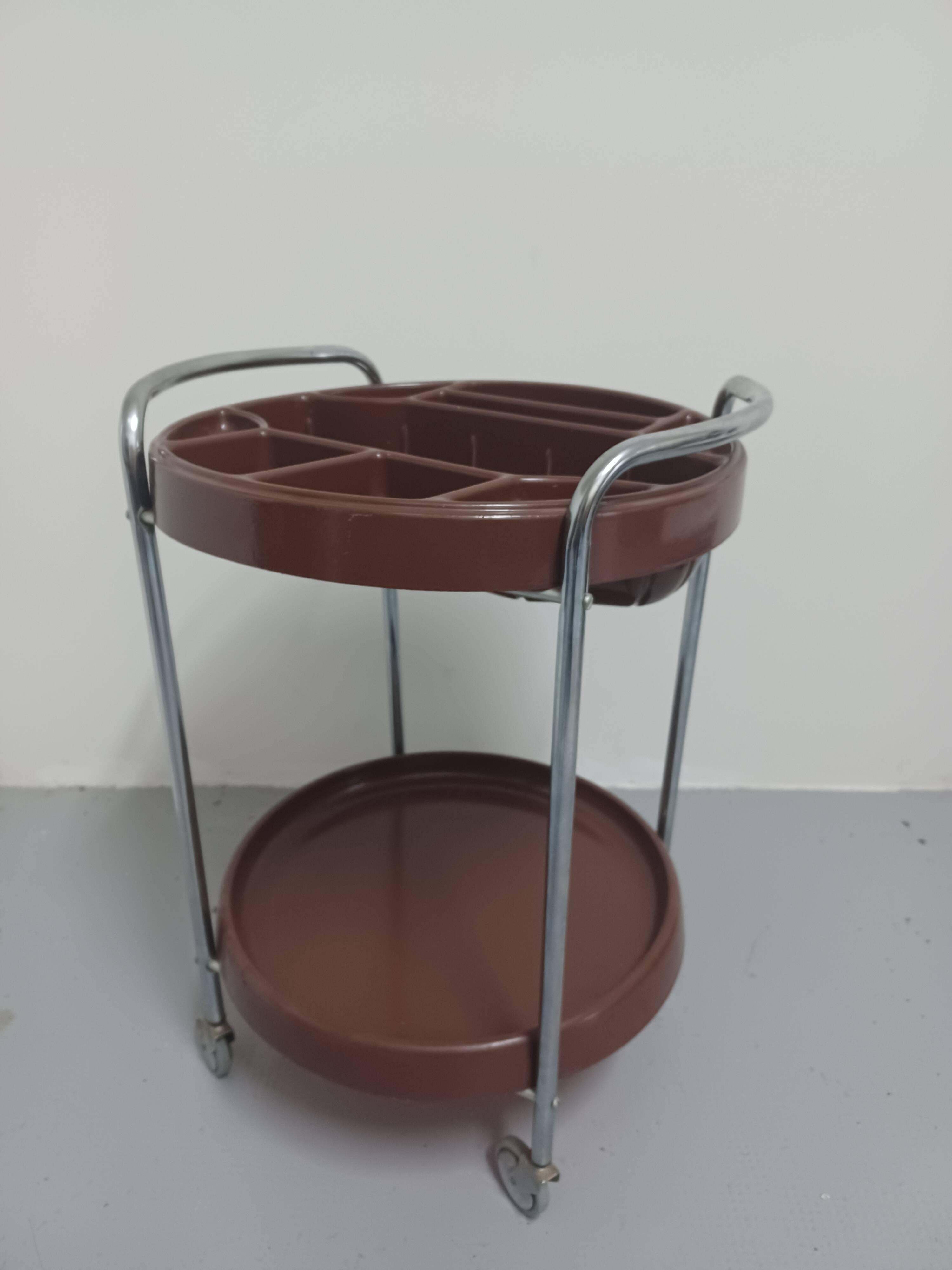 70's serving trolley