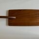 Scandinavian Danish teak surf cheese board 1960