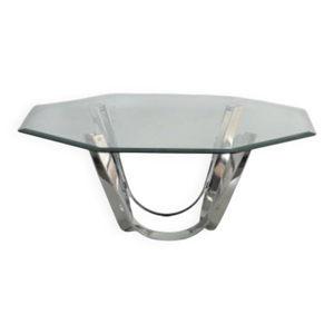 table basse verre et