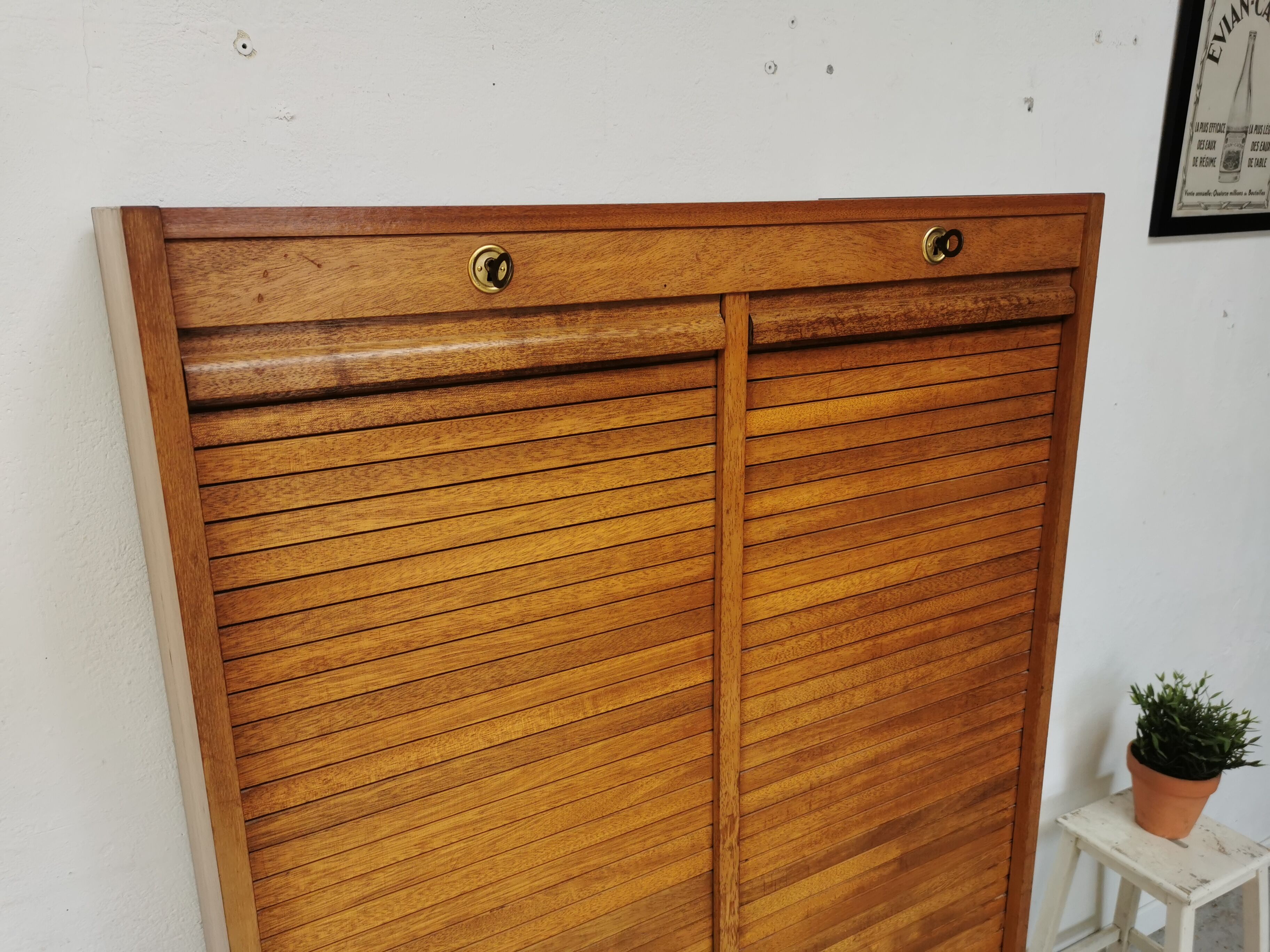 Classeur à rideau double vintage