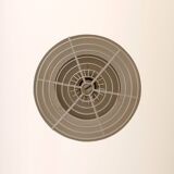 Scandinavian vintage round lamp