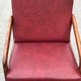 Vintage stella armchair design 1960