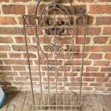 Wrought iron door grid
