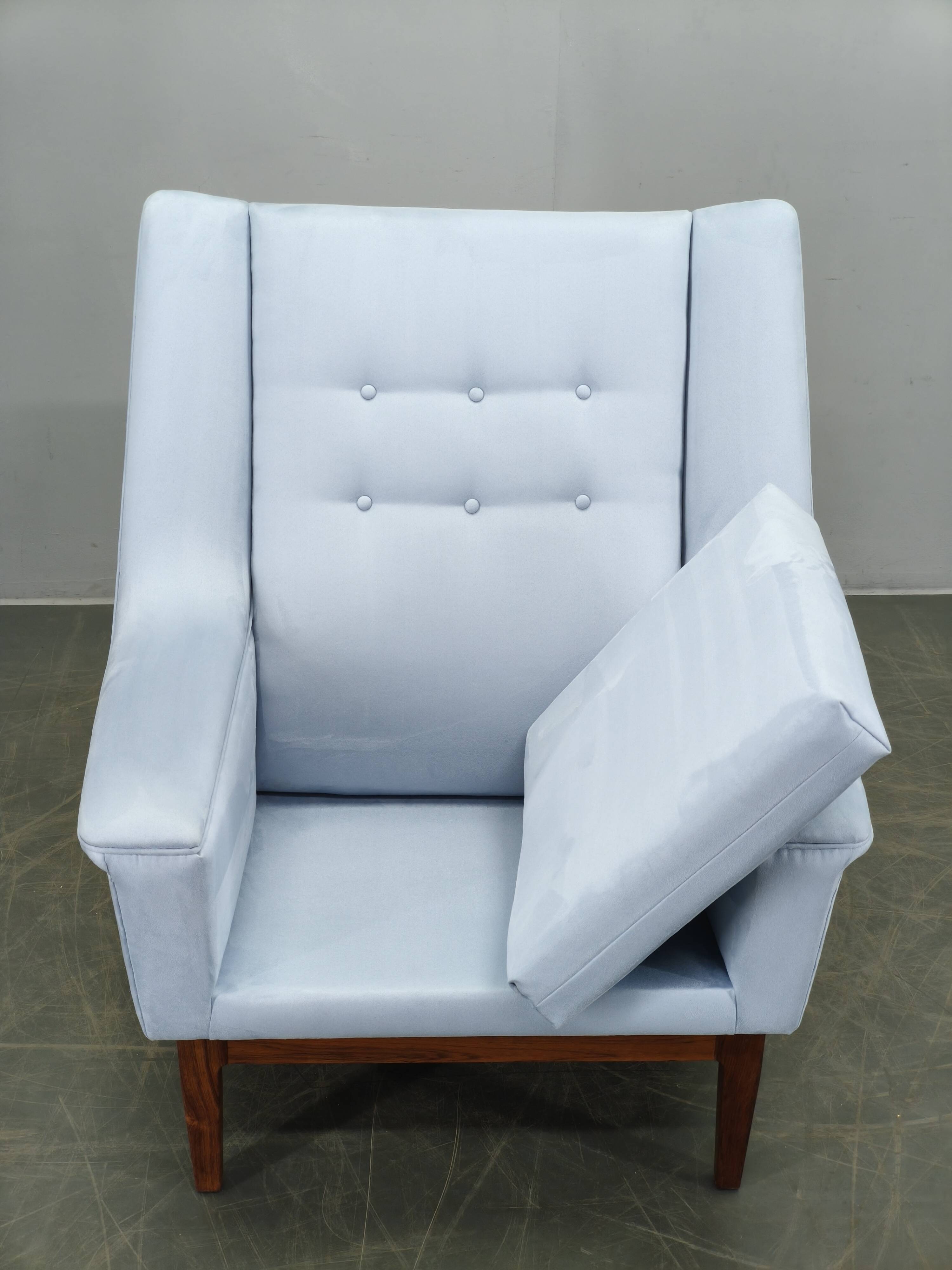 Danish Highback Lounge Chair from the 1960s by Slagelse Møbelvaerk