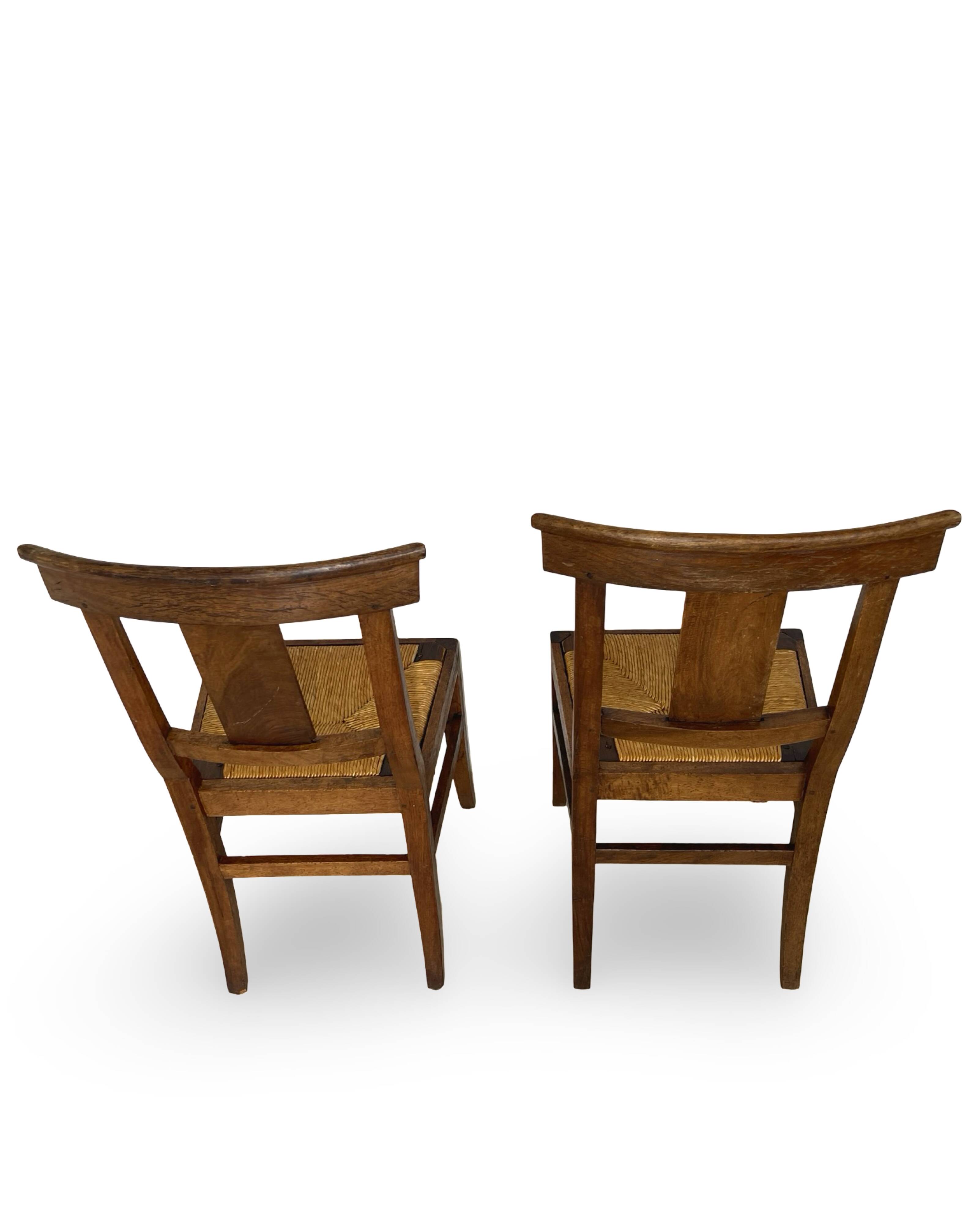 italian rustic chairs 1890s