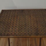 Wooden folding table