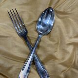 26-piece silver-plated cutlery set from the 1950s