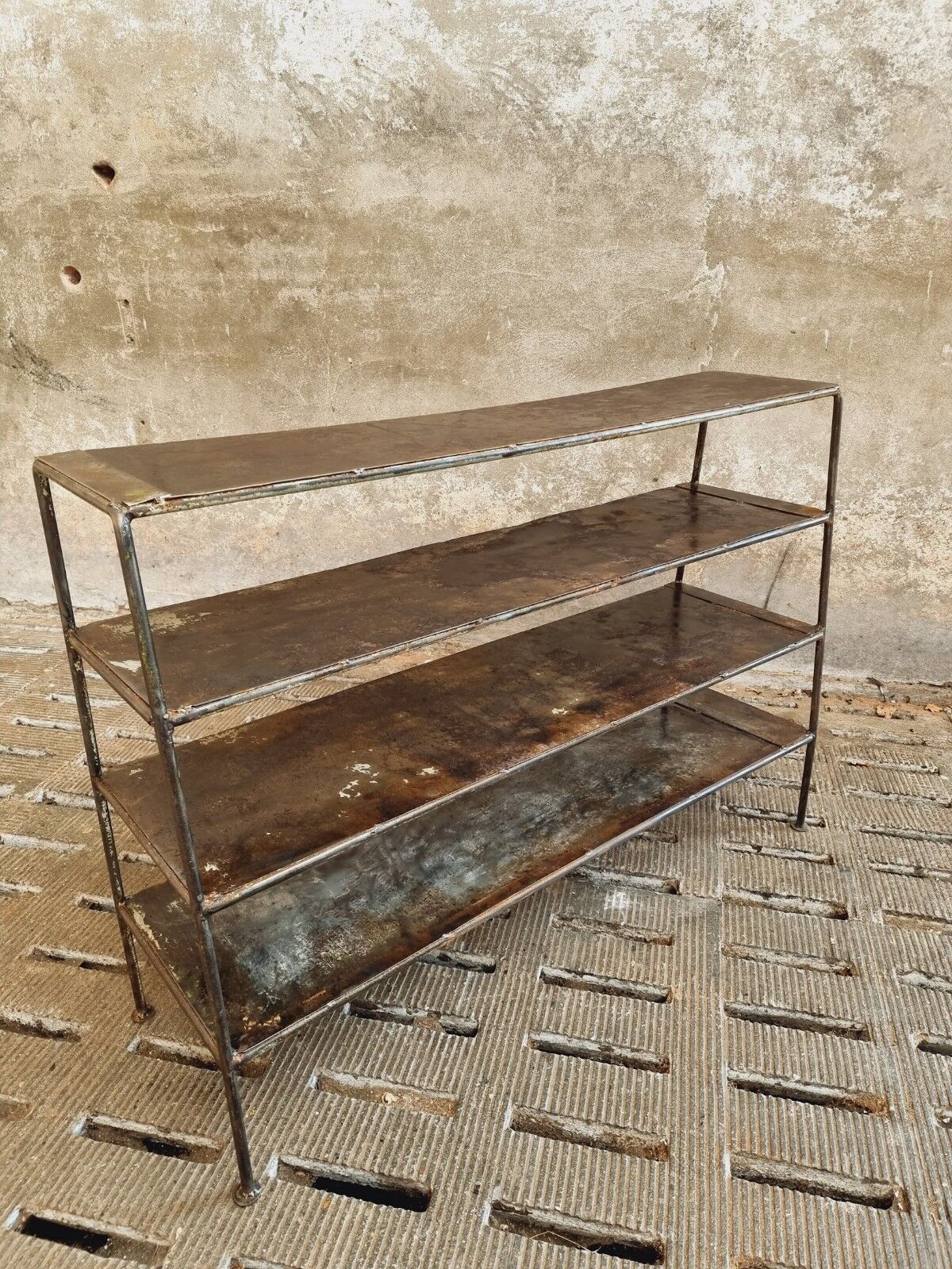 Industrial shelving kitchen rack steel