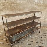Industrial shelving kitchen rack steel