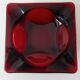 1960s glass ashtray