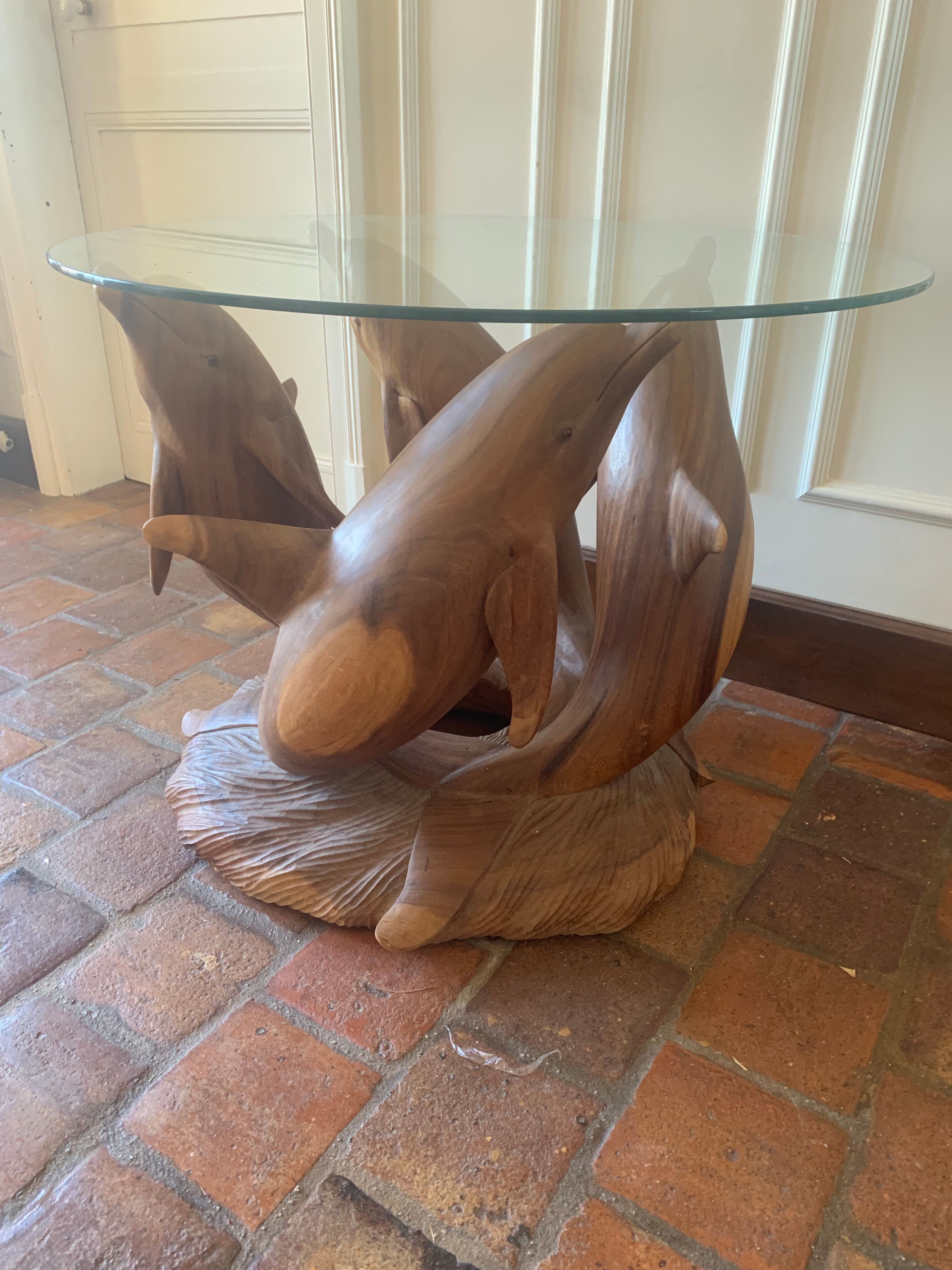 Dolphin coffee table