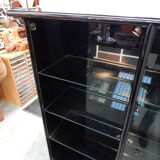 Showcase lacquered black design Behr years 80