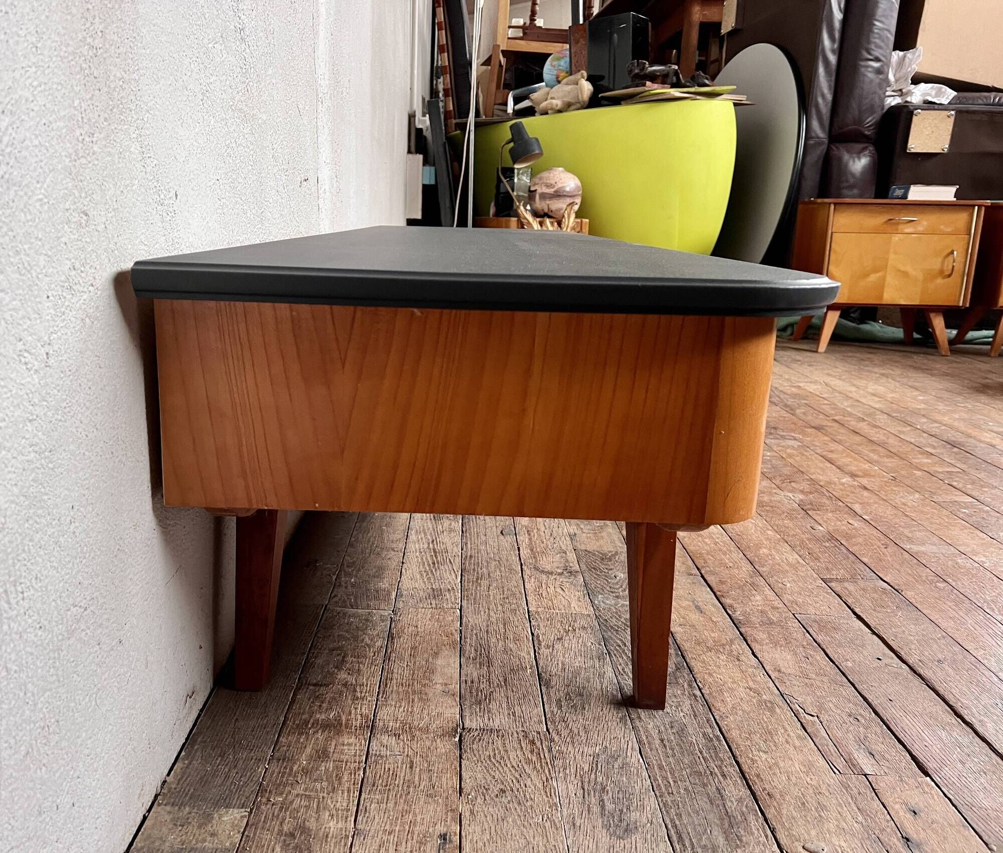 Enfilade meuble tv hifi vintage 50/60 pieds compas