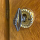 Vintage wardrobe with compass feet from the 60s
